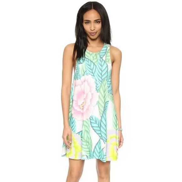 Mara Hoffman Floral Ponte Swing Shift Dress Size XS - Picture 1 of 11